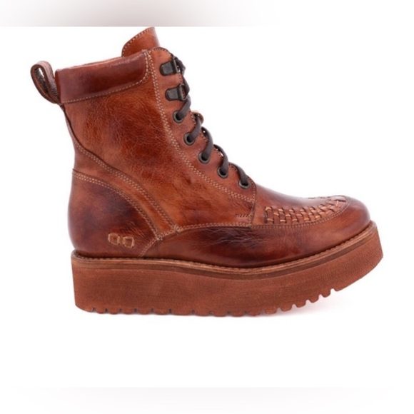 Bed Stu Shoes - BED STU Boot Original ELISHA FREE PEOPLE BILLIE Rustic Cognac 9